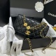 2023.08.14 P Folding Gift Box Package Size 19.14 Chanel Leo Woc Fate Bag Swivel Button Design Cute Love Small and Exquisite Elegant Fairy Essential