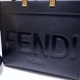 2024/03/07 p1250 [FENDI Fendi] Popular full leather two handed handle handbag, made of tortoiseshell colored hard organic glass. Imported leather material, decorated with hot stamping FEND1 ROMA pattern. Alcantara lining. Same color leather edges. FF gold