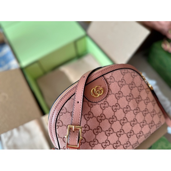 2023.09.03 195 box size: 24 * 20cmGG Ophidia shell pack! The pink craftsmanship presents a classic and heartwarming feeling! Classic! An irresistible one! The capacity is appropriate!