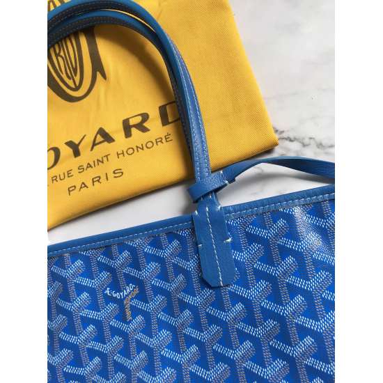 20240320 p920 [Goyard Goya] New double-sided medium size shopping bag, GY020662, original quality, double-sided shopping bag, made with genuine purchase, absolutely beautiful value, super invincible and practical, a brand new Anjou double-sided tote bag. 