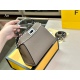 2023.10.26 225 comes with a foldable box size: 23.18cm Fendi's new Iseeu super practical small size phone cosmetics wallet can be put in! I have already planted grass! I feel like this size is just right!