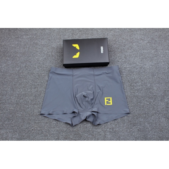 2024.01.22 FENDI Classic Boutique! Essential men's underwear is made of seamless pressure glue technology with seamless seamless seamless stitching. It is made of high-grade goat milk silk material, which is lightweight, breathable, smooth, and has no bin