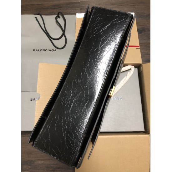 Batch 650 Balenciaga from Balenciaga in 20240324. Italian imported explosive pattern top layer cowhide tassel style small black nail (large bottom length 38cm * 24cm * 12cm) (medium bottom length 30cm * 19cm * 11cm/) (mini bottom length 23cm * 15cm * 16cm