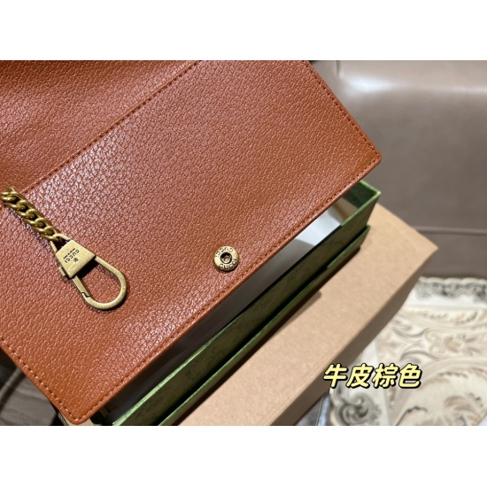 2023.10.03 190 box size: 19 * 11cm recommended - chain bag - popular bamboo joint cowhide with good quality ✔✔ Search for GG woc