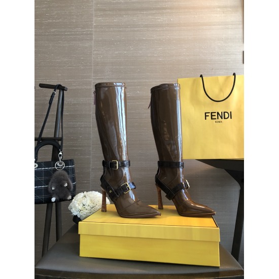 2023.11.19 FENDI FFrame series boots with matching leather outsole ‼️ Flat Heel Smooth Short Boots 350 Flat Heel Smooth Long Boots 410 High Heel Smooth Short Boots 420 High Heel Smooth Long Boots 460ps: requires a belt+30 top quality, the original product