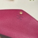 20230908 Louis Vuitton] Top of the line original exclusive background M60531 Purple Red Size: 19.0x 10.5x 2.5cm This envelope style wallet is made of elegant Monogram canvas, with a delicate and unique internal design, featuring various pockets and credit