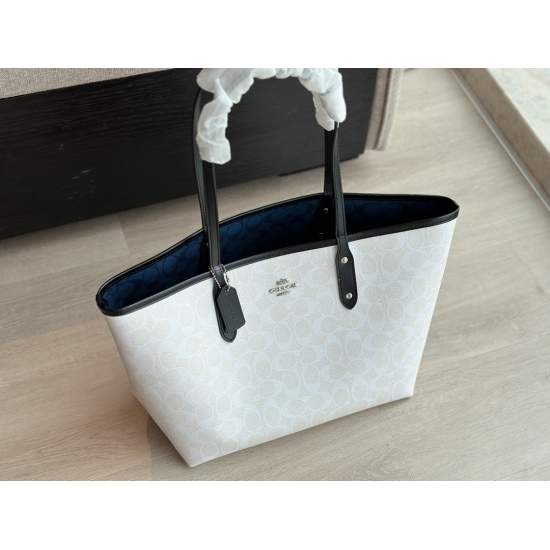 2023.09.03 185 box size: 35 * 27cmc classic double sided shoulder tote bag, classic logo, shopping bag, tote bag, popular item, sold out in minutes! Both sides look good! No sense of conflict!