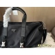 2023.11.06 225 Boxless Size: 48 * 23cm First PradaxAdidas Co branded Bag, Genuine Fragrance, and Nice Back for Boys! The girl's back is super handsome! Travel bag/fitness bag/search prada travel bag