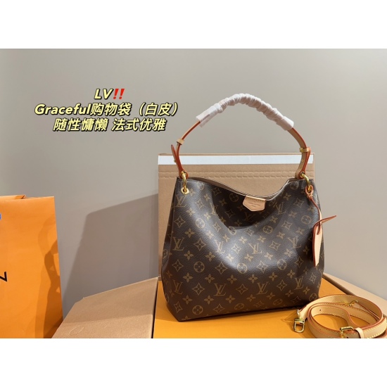 2023.10.1 P230 complete packaging ⚠️ Size 30.28LV Graceful Shopping Bag Classic Outlook for the Future, Fashion Versatile Top, A and Sassy