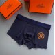 2024.01.22 Hermes boutique boxed men's underwear! Lightweight and transparent design, using imported lightweight ice silk, lightweight and breathable, smooth and traceless cutting, wearing without any binding feeling, soft and skin friendly touch, fine an