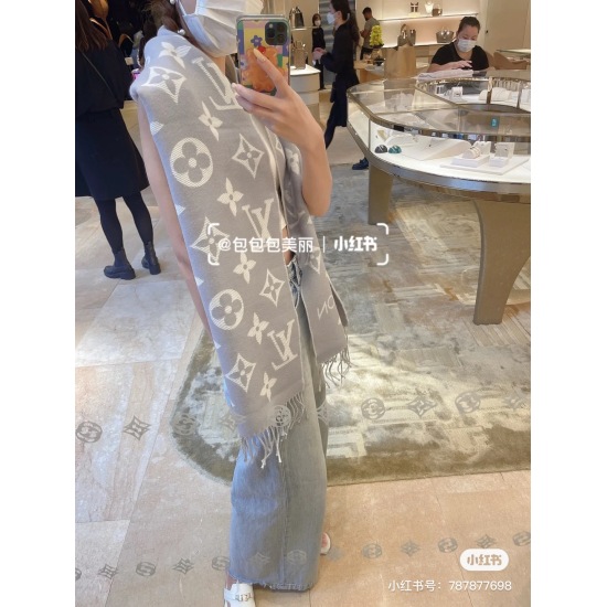 Top level version on May 5th, 2023; 【 ▪️ LV's latest non collision model ❗ Fashionable, super imposing!! Welcome to compare the highest version of the entire network The old flower shawl has a new feeling, it's really beautiful and explosive, very texture