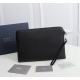 20231126 420 counter genuine products available for sale [original order quality] Dior DIOR AND SHAWN handbag model: 2PUCA251YZS (black leather and white text) Size: 30 * 20 * 2.5cm Physical photo, consistent with the goods, heavy gold genuine printing, c