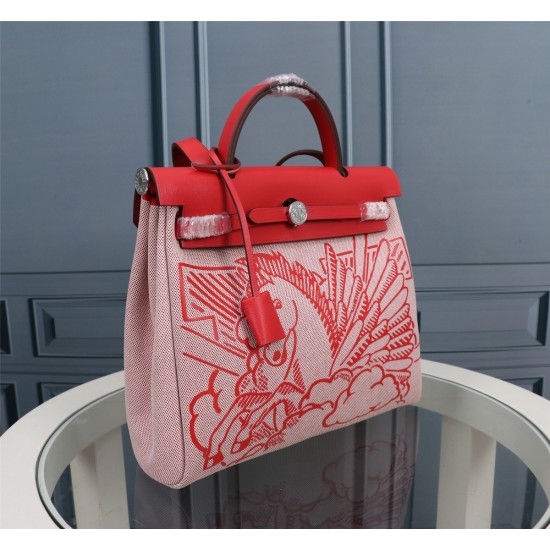 20240317 (Sewn Red Horse) Herm è s Herdag Imported Waterproof Canvas Series Shipment Batch: 650 Cabag is a classic work of Herm è s Canvas Series, with a simple appearance, large capacity, fashionable yet not flashy. It is made of original imported canvas
