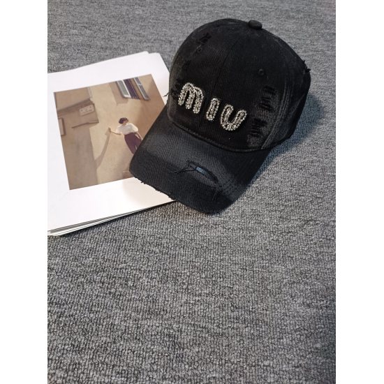 220240401 P50miumiu Miao Miao Baseball Hat