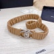 2023.12.14 3.0cm Chanel elastic band official website new model, double-sided original sheepskin, buckle width 3.0cm... length 65.70.75.80.85.90.95. Euro, pure copper drop glue hardware original exclusive mold customization