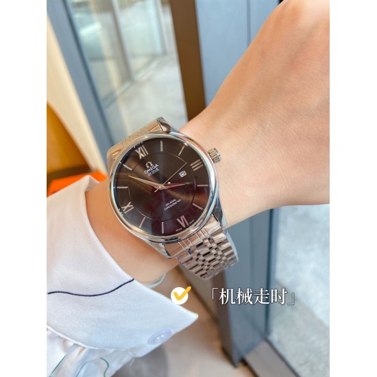20240408 180 brand: Omega - OMEGA, a new hot new model is coming. The fashionable and advanced quartz watch features an original neckline quartz movement, a simple and classic design, and a mineral ultra strong high-definition glass mirror. 316L precision