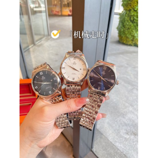 20240408 180 brand: Omega - OMEGA, a new hot new model is coming. The fashionable and advanced quartz watch features an original neckline quartz movement, a simple and classic design, and a mineral ultra strong high-definition glass mirror. 316L precision