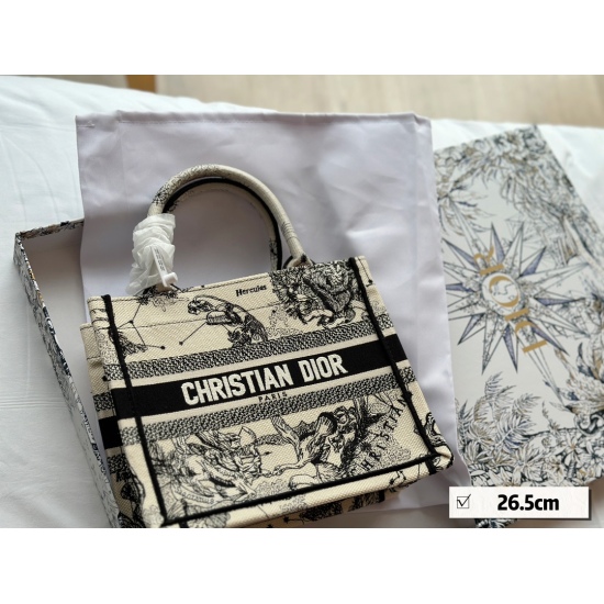 2023.10.07 240 190size: 26.5 * 21cm 36 * 28 cmD Home Tote Shopping Bag CDBooknote23 Latest Shopping Bag 3D Embroidery Non Ordinary Goods Search Dior Tote Tote