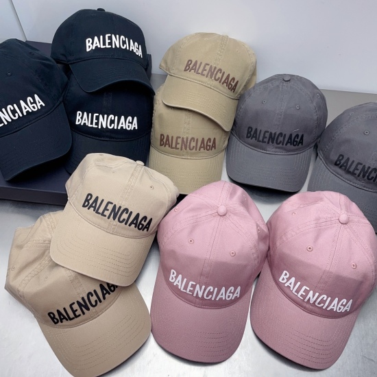 220240401 P45 Balenciaga Baseball Hat Soft Top Baseball Hat Simple and Elegant