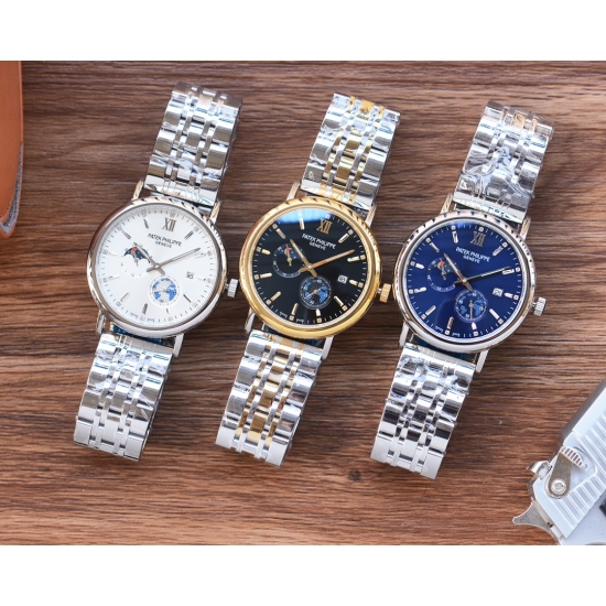 20240408 Belt 500, Steel Belt 520, Men's Favorite Four Needle Watch ⌚ 【 Latest 】: Patek Philippe's Best Design Exclusive First Release 【 Type 】: Boutique Men's Watch 【 Strap 】: 316 Precision Steel/Real Cowhide Watch Strap 【 Movement 】: High end Fully Auto