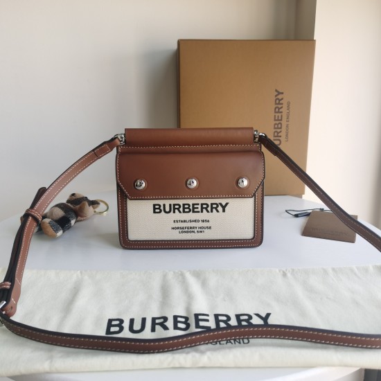 On March 9, 2024, the original P700 Burberry small diagonal backpack style 