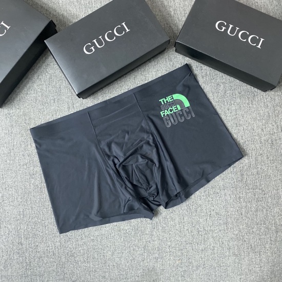 Special launch on December 22, 2024: The 35th anniversary commemorative edition of the G * U * l series of flat angle underwear~A box of three close fitting items cannot be accommodated, underwear must be comfortable to wear~The waist is decorated with a 