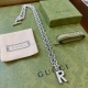 2023.07.23 Gucci necklace is the first choice for dithering tape goods 2023 The latest model of the chain is of a higher grade star The same model of Gaoqiao classic Anger Forest series Double G Rolls Royce logo letters Gucci necklace chain length cm, adj