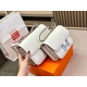 2023.10.29 240 250 comes with a full set of packaging size: 19 * 14cm 23 * 16cm Hermes flight attendant bag, Kangkang bag, original handmade, ⚠️⚠️ The original Epsom cowhide logo is complete