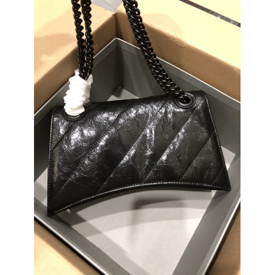 Batch 650 Balenciaga from Balenciaga in 20240324. Italian imported explosive pattern top layer cowhide tassel style small black nail (large bottom length 38cm * 24cm * 12cm) (medium bottom length 30cm * 19cm * 11cm/) (mini bottom length 23cm * 15cm * 107c