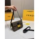 2023.10.26 P185 (with box) size: 2013 Fendi Facudgel Bag Underarm Bag Advanced Retro, Fashionable and Versatile Daily Outgoing One Shoulder Straddle Back is quite casual and playful