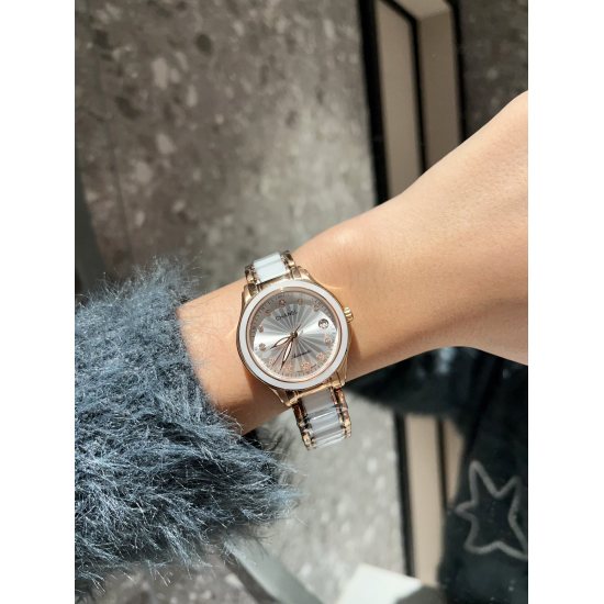 20240408 White 260 Mei 280 Ceramic Band+20 New First Edition Chanel CHANEL - Elegant and Elegant Women's Watch, with a creative, lightweight and comfortable case. The watch chain is composed of ergonomically designed curved ceramic steel chains, perfectly