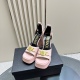 20240326 Factory Price 350Versace | Versace 24S Spring/Summer New Product Hentian High Heel Waterproof Platform High Heel Shoes Super Many Stars and Netizens Love Hentian High Versace Show Update Classic Italian High Fashion Series Top Version Synchronize