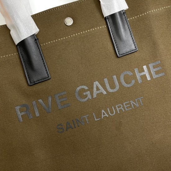 20231128 630 River Gauche Tote Bag, Left Bank Shopping Bag: From custom linen fabric to hardware to silk screen printing, I demand perfection in every detail! ZP has purchased customized molds, to be honest, this is the most difficult shopping bag I have 