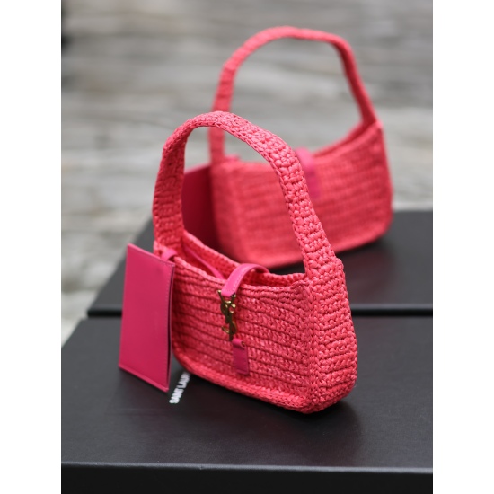 20231128 Batch: 630 【 Meihong 】 Small account_ LE 5 A ̀  The 7 armpit woven bag is full of artistic atmosphere. The Lafite grass weaving is very solid and textured, with a French lazy style. It won't make mistakes when paired with private clothing in dail