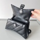 Batch 650 Balenciaga from Balenciaga in 20240324. Italian imported explosive pattern top layer cowhide tassel style small black nail (large bottom length 38cm * 24cm * 12cm) (medium bottom length 30cm * 19cm * 11cm/) (mini bottom length 23cm * 15cm * 91cm
