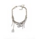 20240413 p90 ch * nel Latest Silver Chain Necklace with Consistent ZP Brass Material