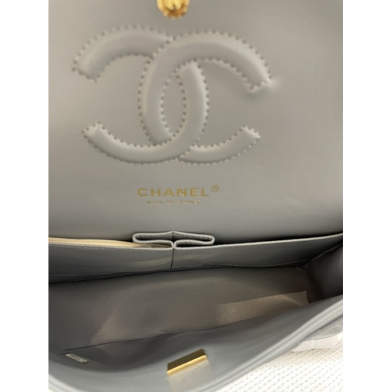 P1030 ✅ Upgraded Platinum Edition Authentic Fragrant Granny Classic Masterpiece CF All Steel Light Gold Light Silver Metal CF 25.5cm Very Feminine Elegance and Charm Ch@nel CF's sexy charm, classic versatility, and claim to be the historical sales champio