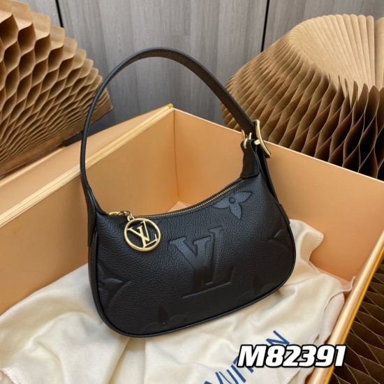 20231125 New! Internal price P550 original reinforced version M82391 black, M82425 avocado, M82487 rose red [with comprehensive quality upgrade] Exclusive real-life background photo, MINI MOON handbag in the full leather moon bag series, Mini Moon handbag