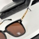 20240413 P145 ‼️ Chanel's new genuine sheepskin chain glasses and sunglasses, Model: CH8026, Size: 64 pieces 15-145