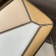 20240325 P900 Small Classic Cow Leather Puzzle Handbag New color rectangular shape and precise cutting technology create Puzzle's unique geometric lines. This small-sized version is made of contrasting cowhide leather. The small Puzzle can accommodate, fo