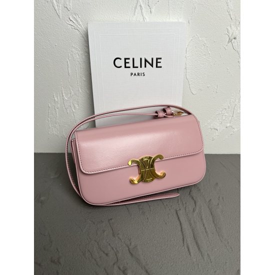 20240315 P700 CELIN * New Triomphe Arc de Triomphe Underarm Bag 2022 Spring/Summer Exclusive, Classic, High end, Simple Design, No Extra Suffixes, Highly Recognized, Fashionable and Versatile, Will Not Go Out of Style Years Later, Rich in Vintage Flavor~M