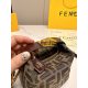 2023.10.26 P180 (with box) size: 1510FENDI New Mini Lunch Box Bag Cute and Lovely Fendi Mini Bag, High Recognition of Old Flower Bag Body ✅ Vintage, fashionable, and full of foreign style ❗ The little one's back and upper body are too eye-catching ✨