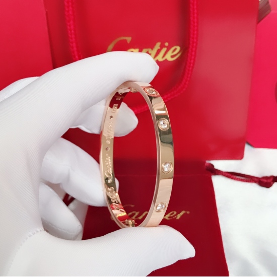 20240411 BAOPINZHIXIAO Cartier Bracelet Ten Diamond Classic ❤ thirty