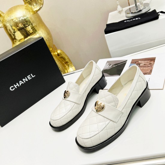 2023.11.19 P340 2022 New Chanel Love ❤ Lingge Lefu shoes ✨ One foot single shoe series ✨ The upper legs are particularly comfortable and soft, both beautiful and comfortable, and paired with skirts and pants, they are invincible in beauty. love ❤ Special 