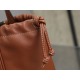 20240315 P1110 [Super quality all steel hardware] New full leather drawstring bag Small early spring new product 