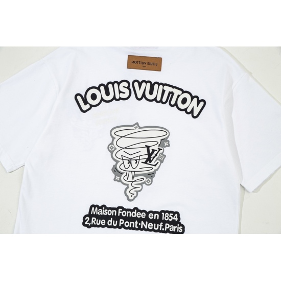 July 18, 2023: Louis Vuitton/Louis Vuitton Hurricane Little Monster logo is exquisitely upgraded, inspired by the vintage embroidery original fabric of the 1980s. The official same cylinder dyed fabric has a very comfortable feel. The latest brick cabinet