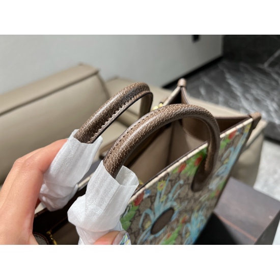 2023.10.03 p190 ⚠ Size 31.58GG... Tote Year of the Tiger limited Gucci tiger letter printing is mandatory for babies born in the Year of the Tiger