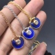 20240411 BAOPINZHIXIAO Cartier Necklace Gem Blue Talisman Necklace Number: CZ003940035