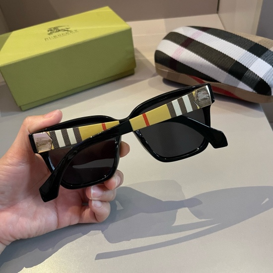 220240401 95 [BURBERR] Burberry men's and women's sunglasses international flagship model ✨ The same style on the official website is stylish, stylish, and comfortable to wear