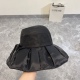 20240413 Special P60 with Dust Bag [CHANEL Chanel] 2024 New Large brim Cotton and Hemp Sunshade Fisherman Hat~Simple and atmospheric sun protection design, foldable